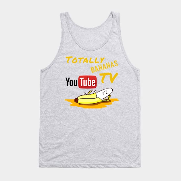 TBTV Banana Totally Chillin Design Tank Top by TBTV/Merch